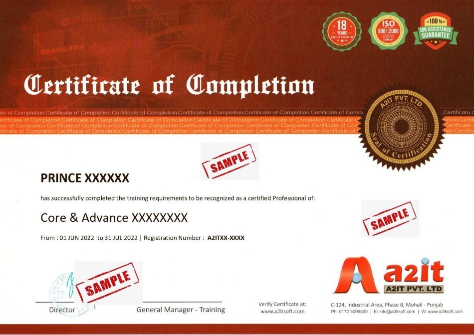 Free Certificate